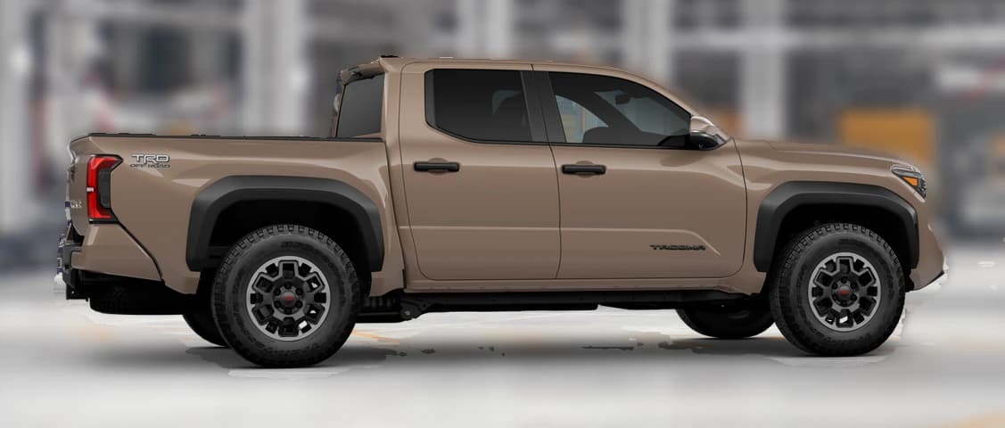 Toyota Tacoma 4WD TRD Off Road Double Cab 5' Bed AT (Natl) 2026 — side view