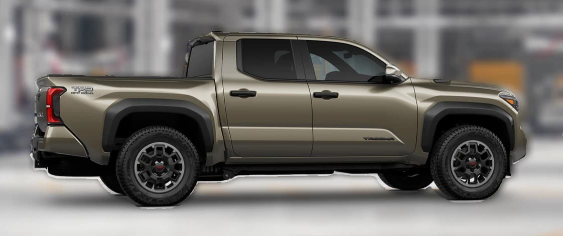 Toyota Tacoma 4WD TRD Off Road Hybrid Double Cab 5' Bed AT (Natl) 2026 — side view