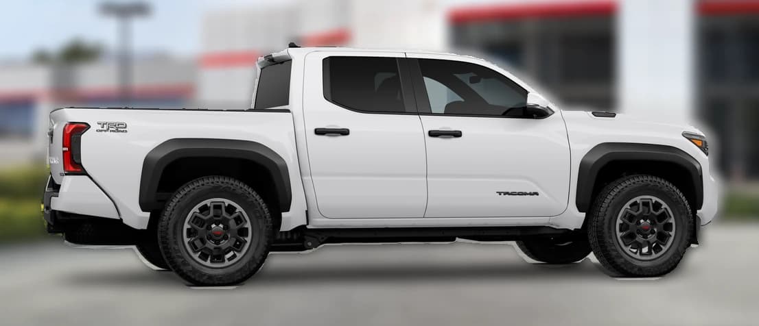 Toyota Tacoma 4WD TRD Off Road Hybrid Double Cab 5' Bed AT (Natl) 2026 — side view