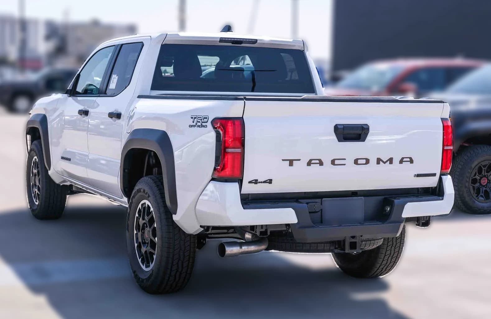 Toyota Tacoma 4WD TRD Off Road Hybrid Double Cab 5' Bed AT (Natl) 2026 — side view