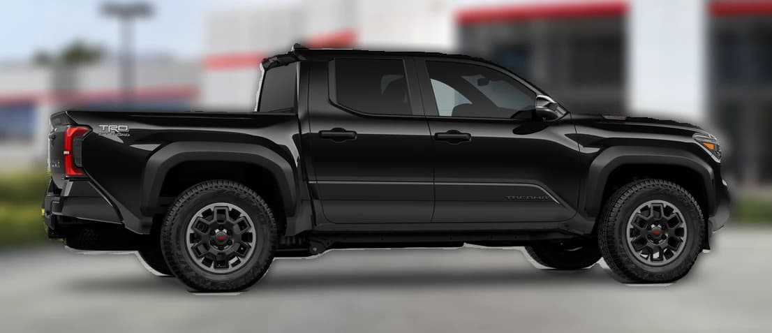 Toyota Tacoma 4WD TRD Off Road Hybrid Double Cab 5' Bed AT (Natl) 2026 — side view