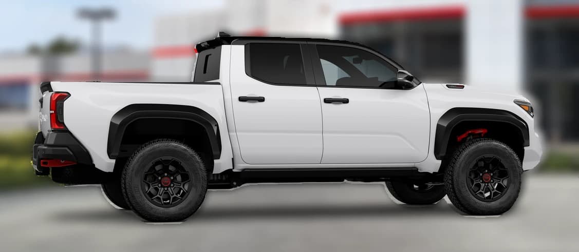 Toyota Tacoma 4WD TRD Pro Hybrid Double Cab 5' Bed AT (Natl) 2026 — side view
