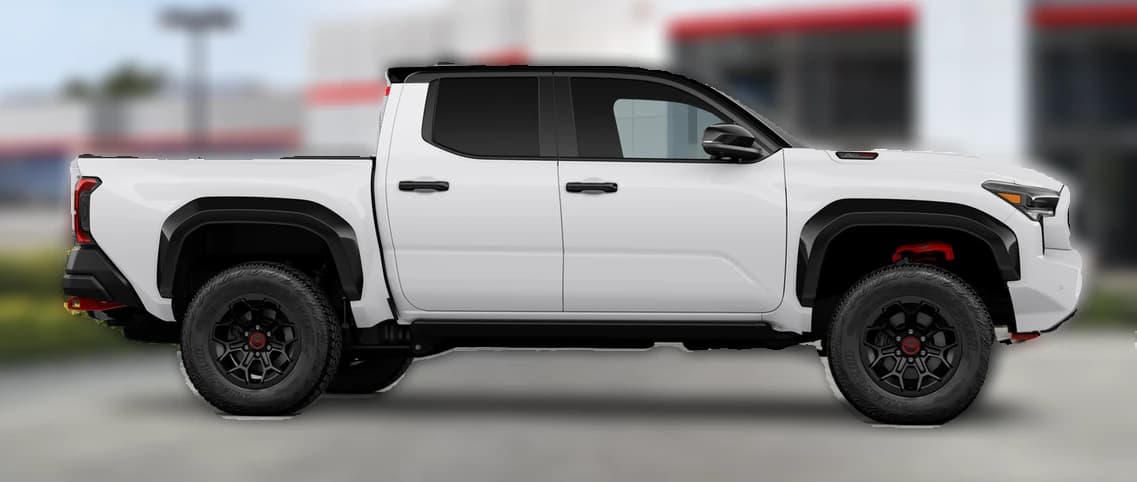 Toyota Tacoma 4WD TRD Pro Hybrid Double Cab 5' Bed AT (Natl) 2026 — side view