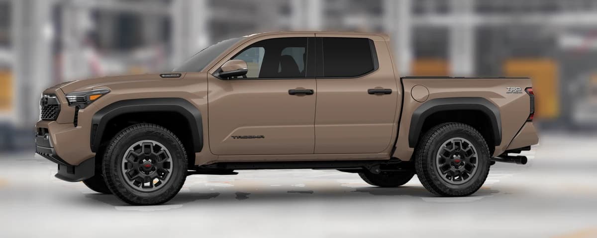 Toyota Tacoma 4WD TRD Off Road Hybrid Double Cab 5' Bed AT (Natl) 2026 — side view