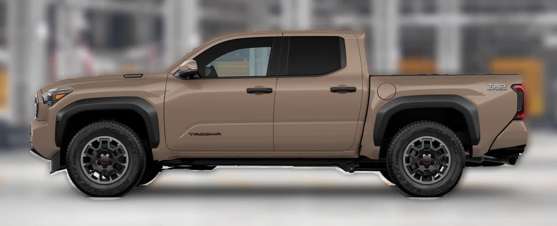 Toyota Tacoma 4WD TRD Off Road Hybrid Double Cab 5' Bed AT (Natl) 2026 — side view