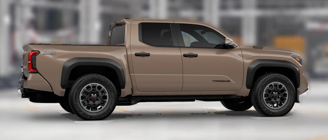 Toyota Tacoma 4WD TRD Off Road Hybrid Double Cab 5' Bed AT (Natl) 2026 — side view