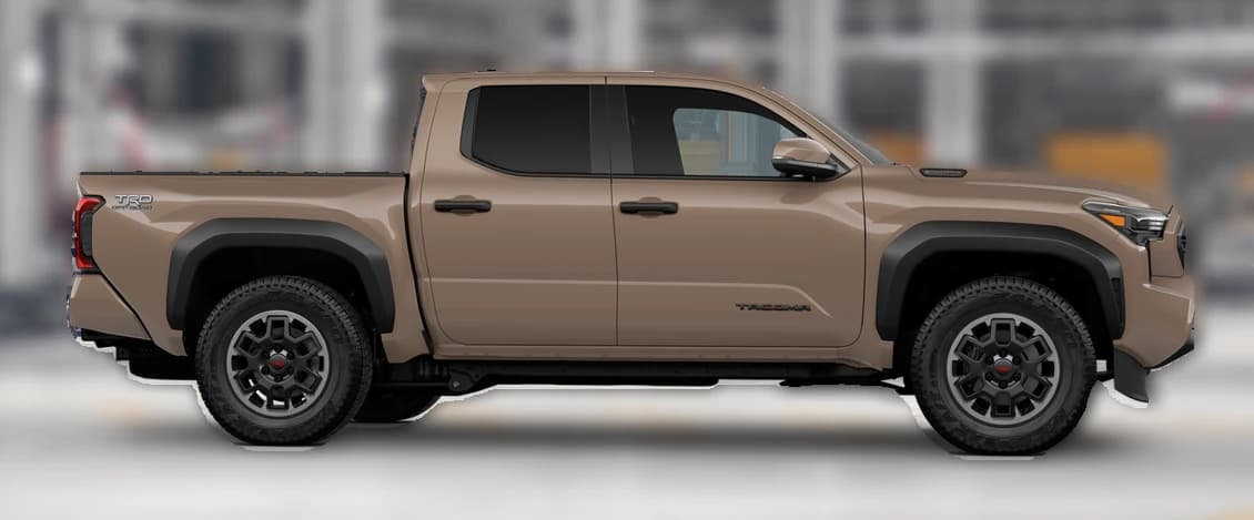 Toyota Tacoma 4WD TRD Off Road Hybrid Double Cab 5' Bed AT (Natl) 2026 — side view