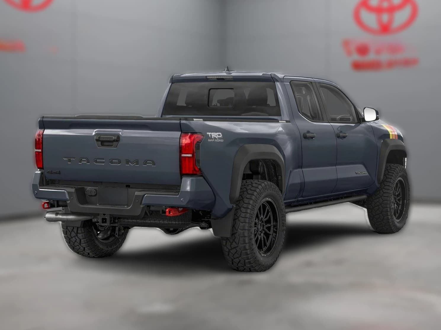 Toyota Tacoma 4WD TRD Off Road Hybrid Double Cab 5' Bed AT (Natl) 2026 — side view