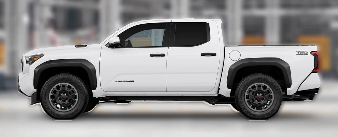 Toyota Tacoma 4WD TRD Off Road Hybrid Double Cab 5' Bed AT (Natl) 2026 — side view