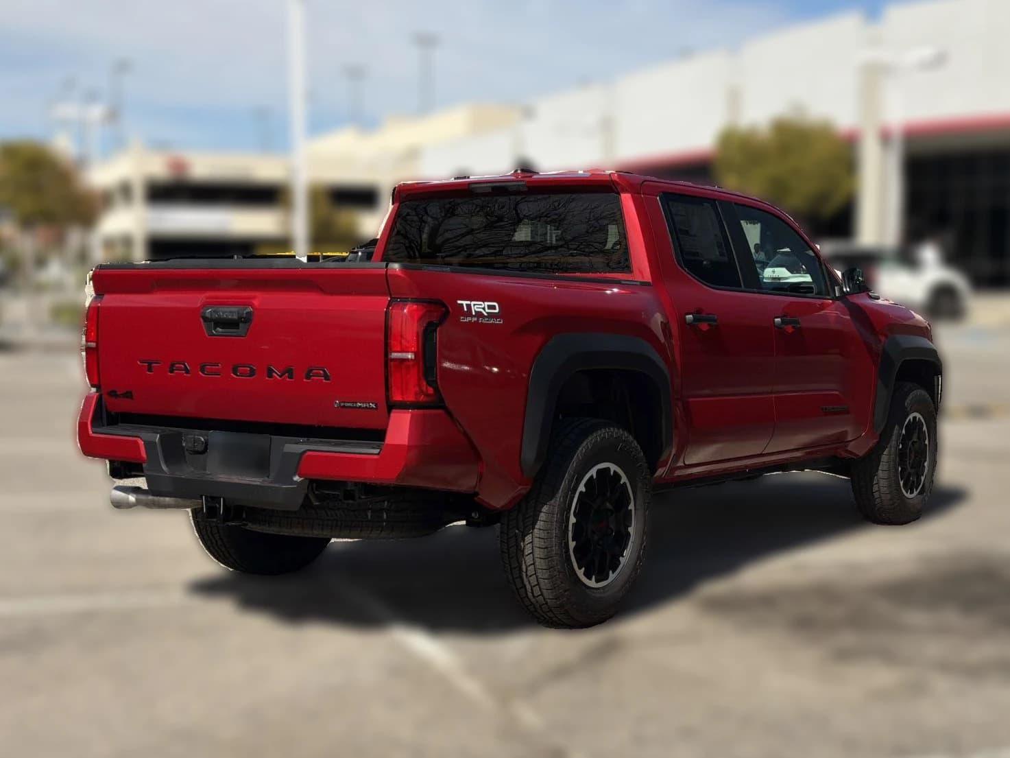 Toyota Tacoma 4WD TRD Off Road Hybrid Double Cab 5' Bed AT (Natl) 2026 — side view
