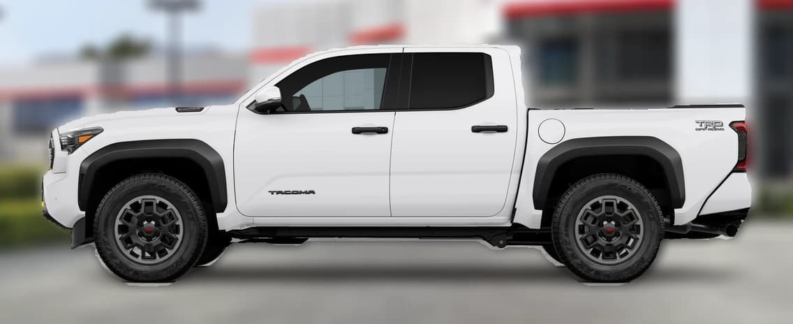 Toyota Tacoma 4WD TRD Off Road Hybrid Double Cab 5' Bed AT (Natl) 2026 — side view