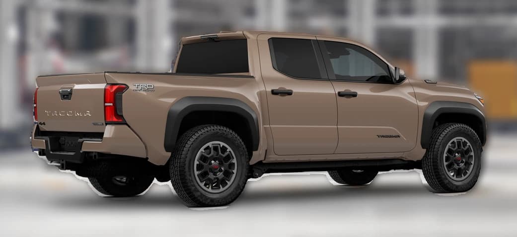 Toyota Tacoma 4WD TRD Off Road Hybrid Double Cab 5' Bed AT (Natl) 2026 — side view