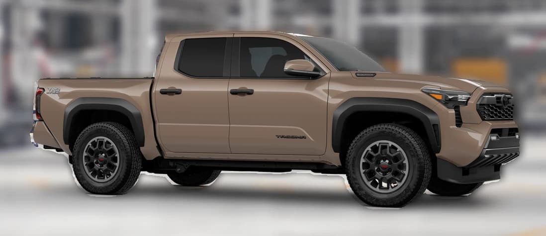 Toyota Tacoma 4WD TRD Off Road Hybrid Double Cab 5' Bed AT (Natl) 2026 — side view