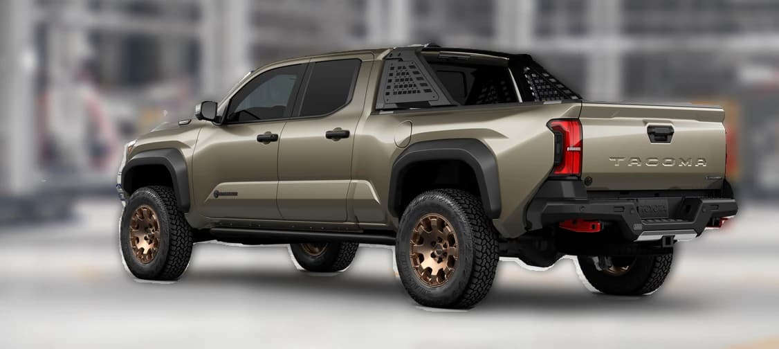 Toyota Tacoma 4WD Trailhunter Hybrid Double Cab 6' Bed AT (Natl) 2026 — side view