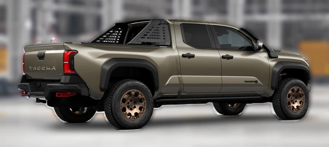 Toyota Tacoma 4WD Trailhunter Hybrid Double Cab 6' Bed AT (Natl) 2026 — side view