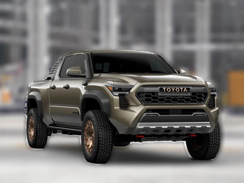 Toyota Tacoma 4WD Trailhunter Hybrid Double Cab 6' Bed AT (Natl) 2026 — side view