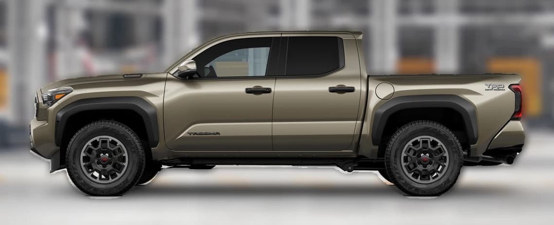 Toyota Tacoma 4WD TRD Off Road Hybrid Double Cab 5' Bed AT (Natl) 2026 — side view