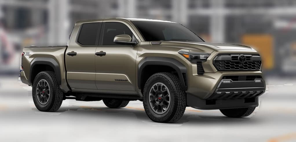 Toyota Tacoma 4WD TRD Off Road Hybrid Double Cab 5' Bed AT (Natl) 2026 — side view