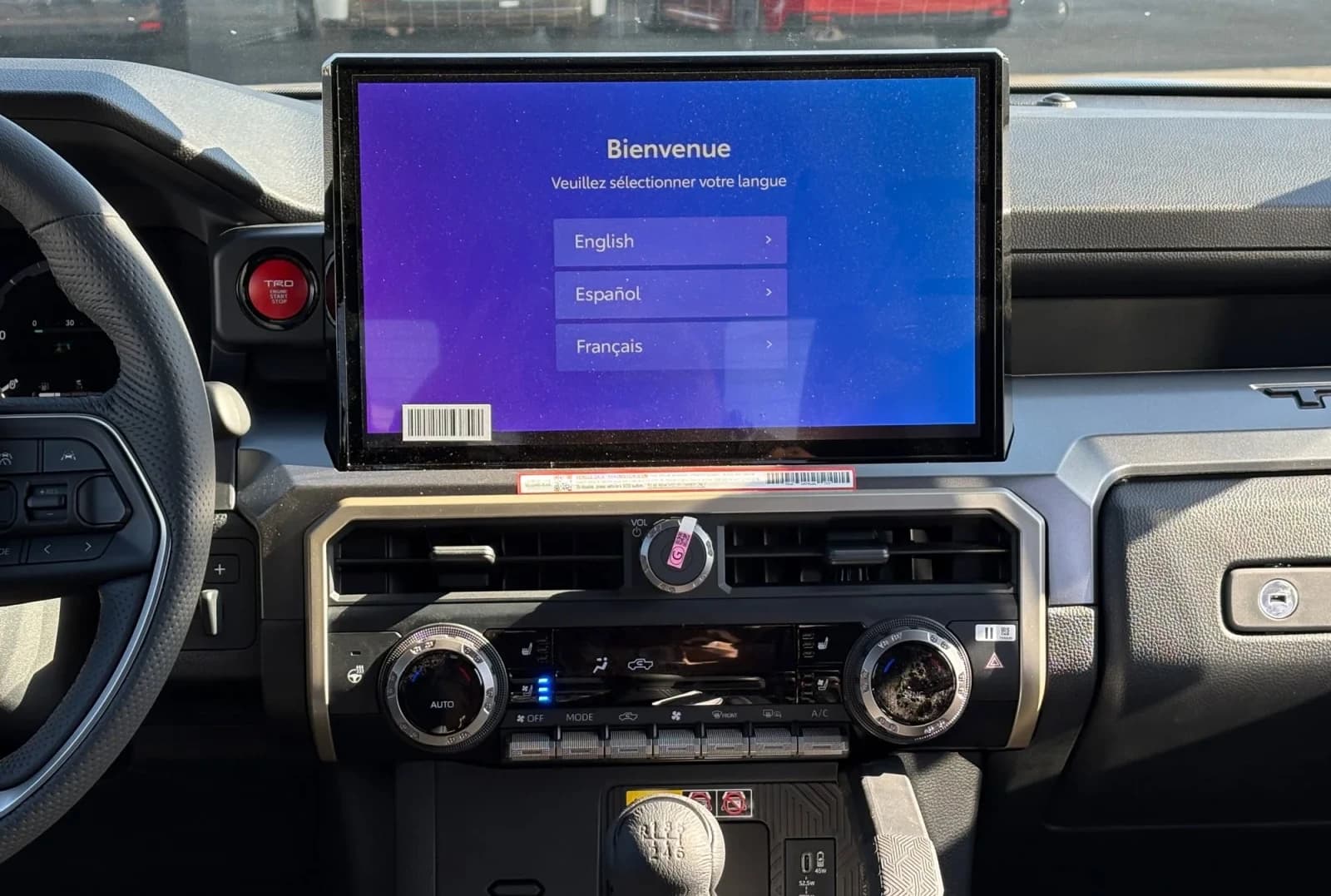 Toyota Tacoma 4WD TRD Off Road Double Cab 5' Bed MT (Natl) 2026 — side view