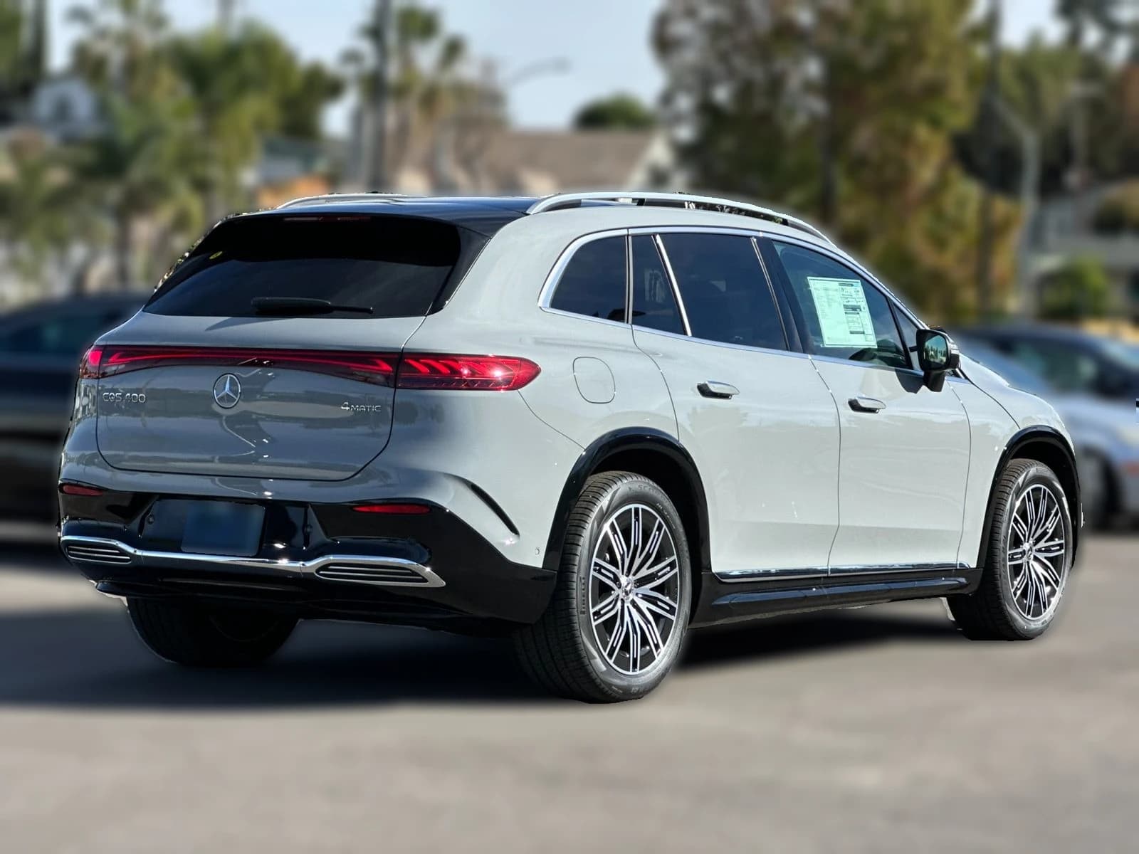 Mercedes-Benz EQS EQS 400 4MATIC SUV 2026 — side view