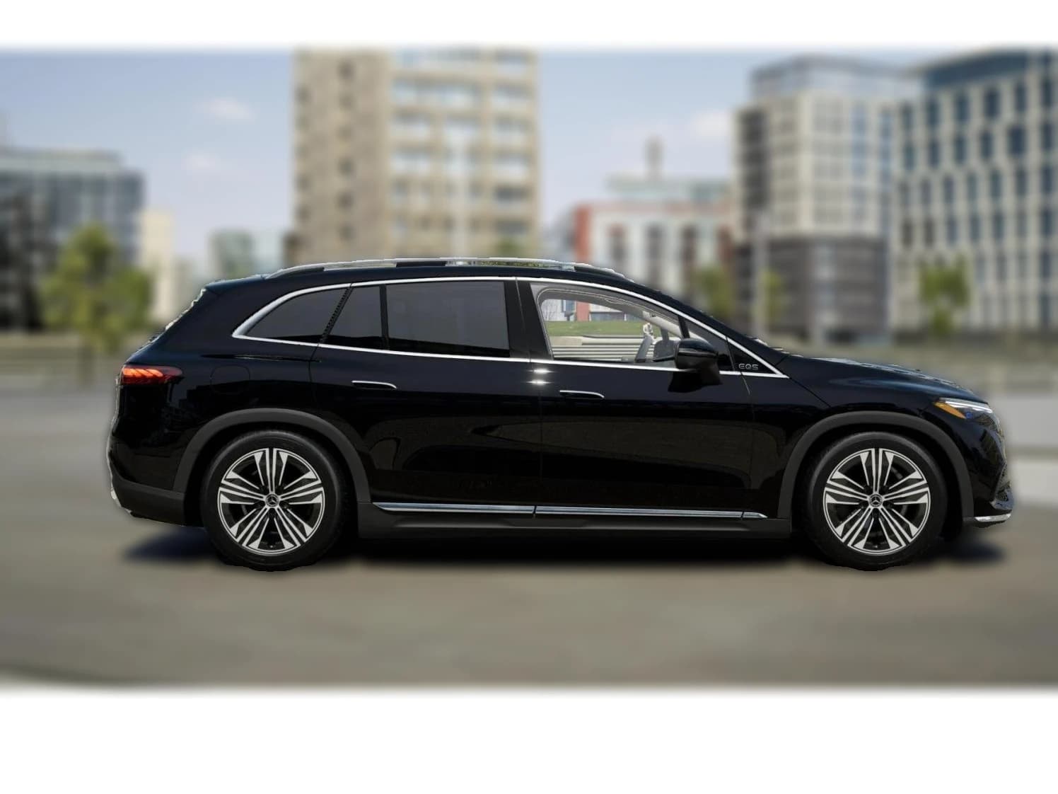 Mercedes-Benz EQS EQS 400 4MATIC SUV 2027 — side view