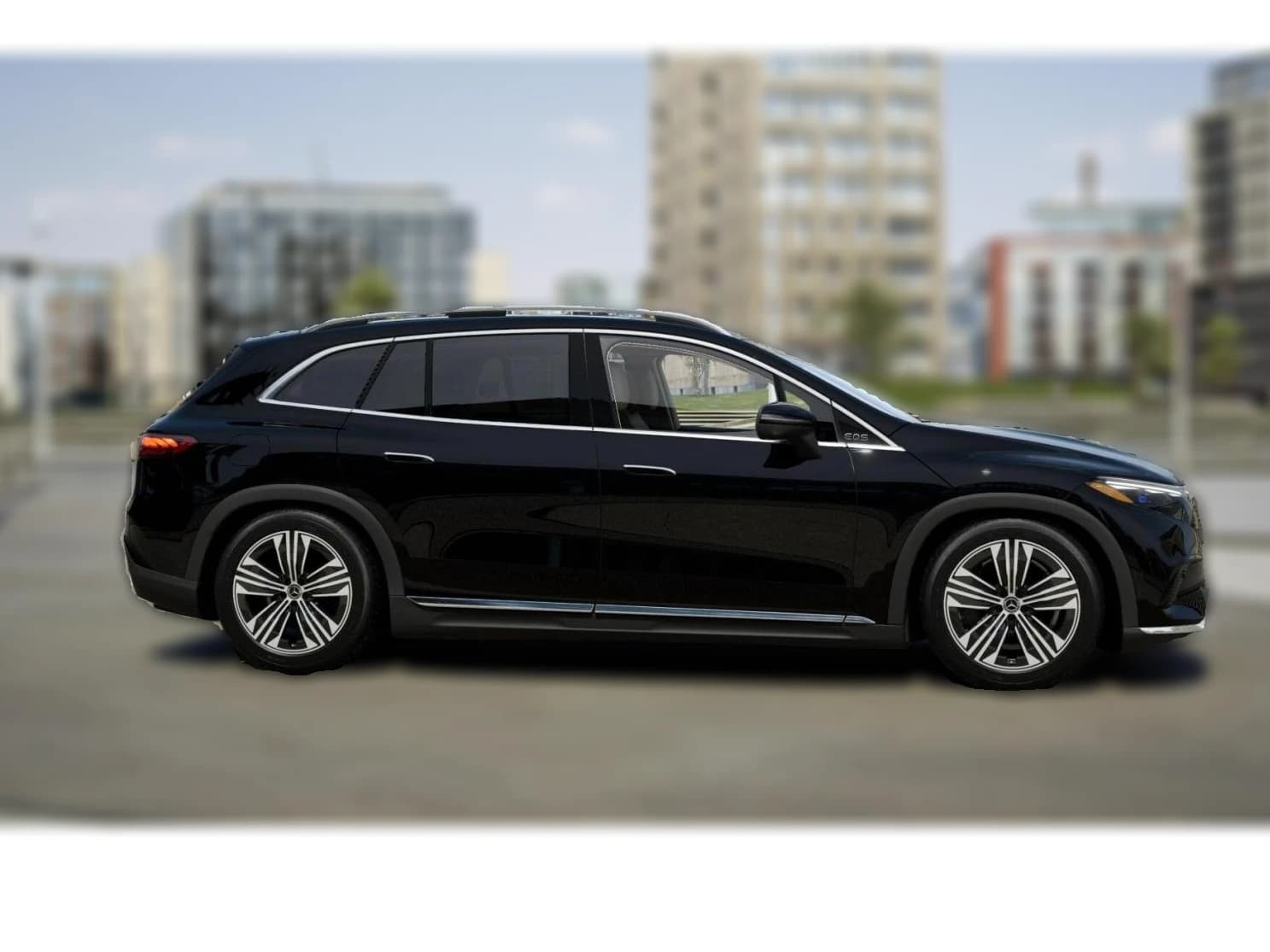 Mercedes-Benz EQS EQS 400 4MATIC SUV 2027 — side view