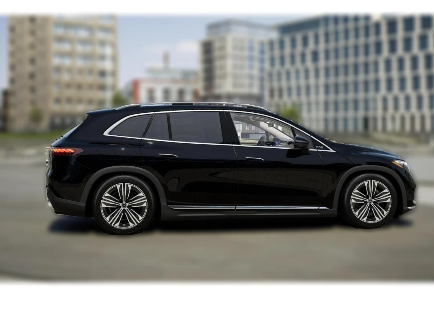 Mercedes-Benz EQS EQS 400 4MATIC SUV 2027 — side view