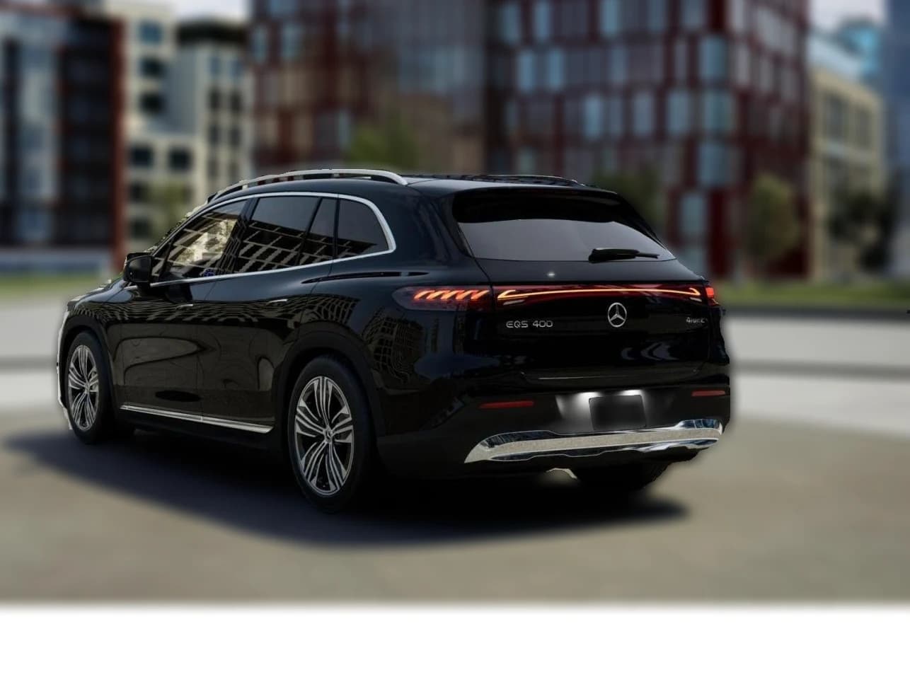 Mercedes-Benz EQS EQS 400 4MATIC SUV 2027 — side view
