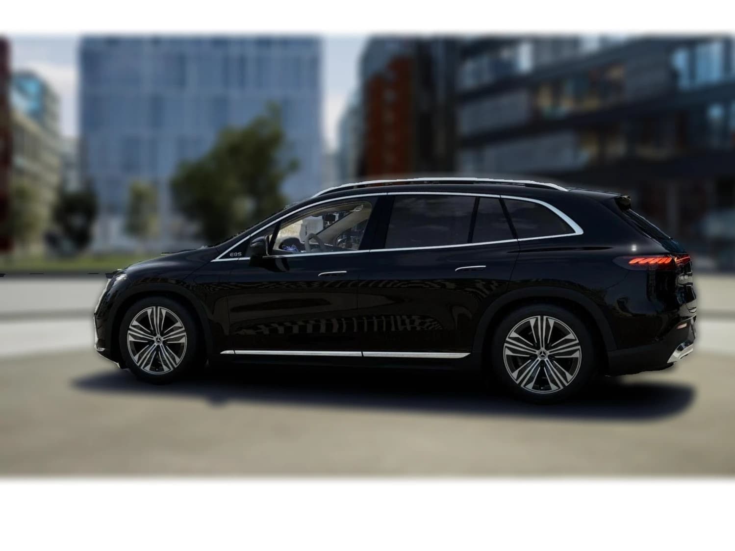 Mercedes-Benz EQS EQS 400 4MATIC SUV 2027 — side view