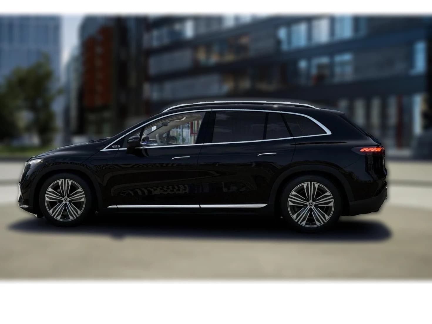 Mercedes-Benz EQS EQS 400 4MATIC SUV 2027 — side view