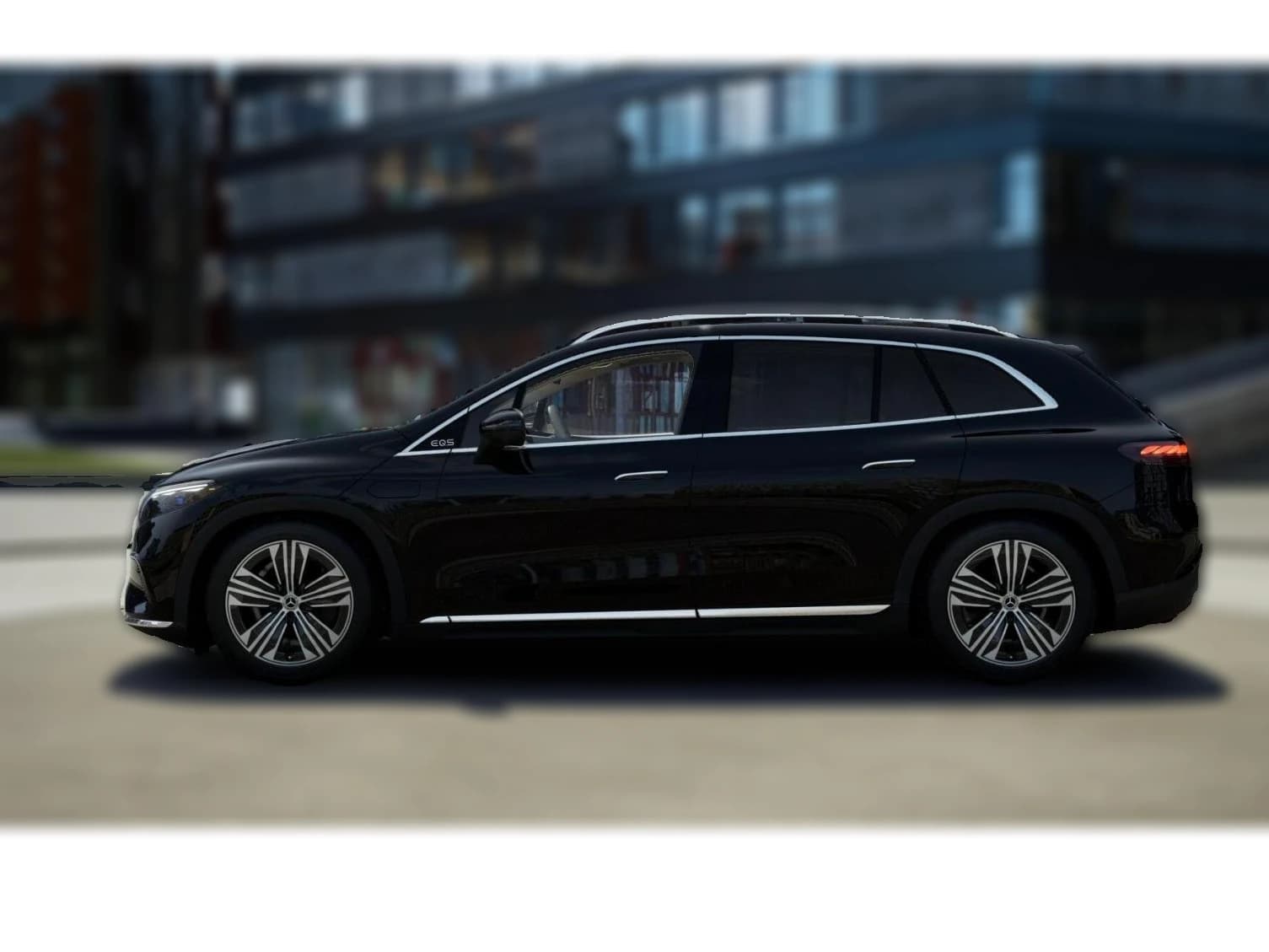 Mercedes-Benz EQS EQS 400 4MATIC SUV 2027 — side view