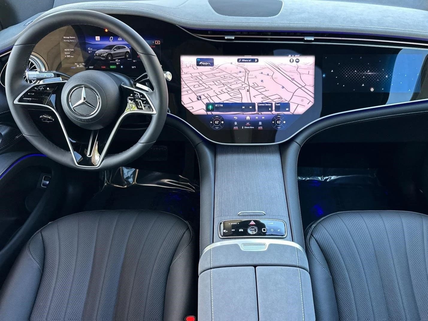 Mercedes-Benz EQS EQS 400 4MATIC SUV 2026 — side view