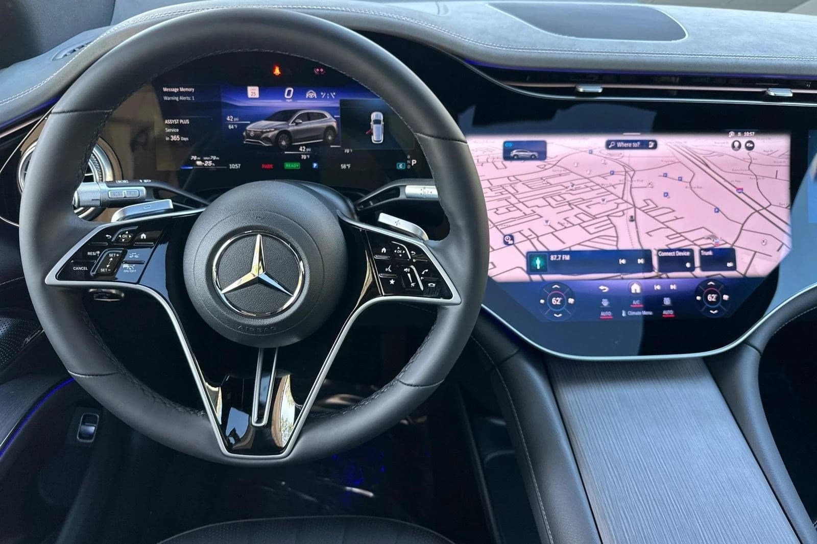 Mercedes-Benz EQS EQS 400 4MATIC SUV 2026 — side view