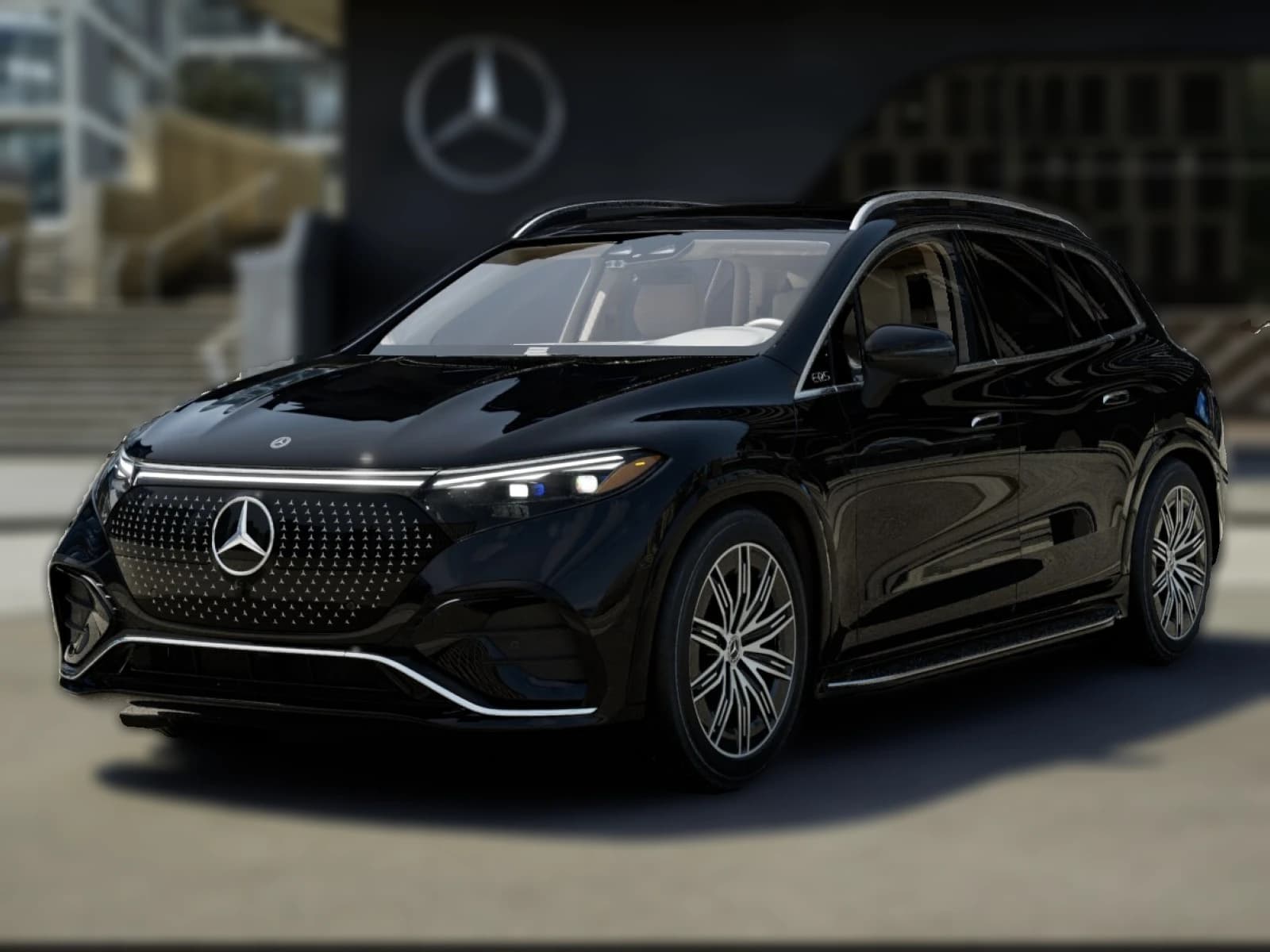 Mercedes-Benz EQS EQS 550 4MATIC SUV 2027 — side view