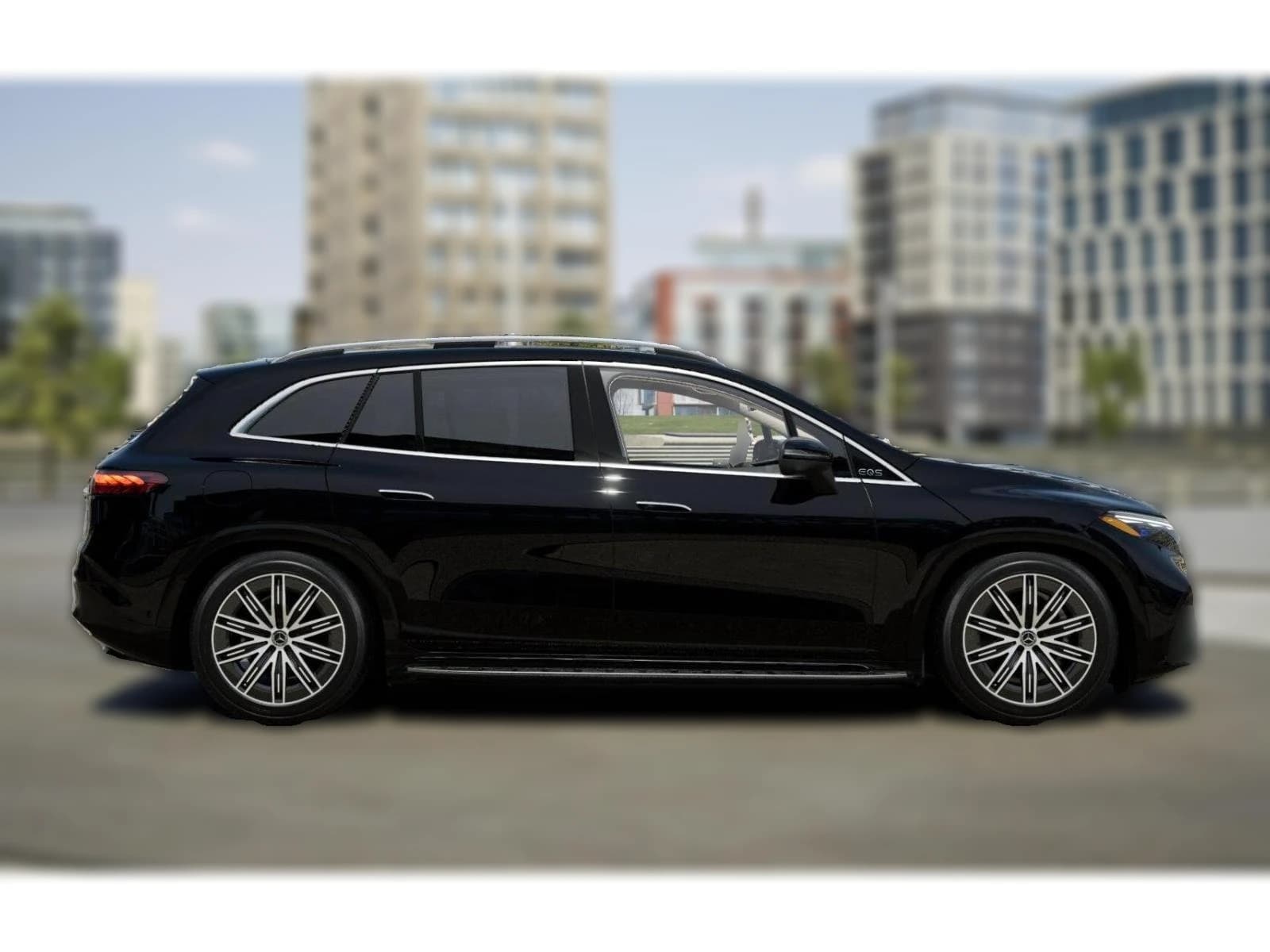 Mercedes-Benz EQS EQS 550 4MATIC SUV 2027 — side view