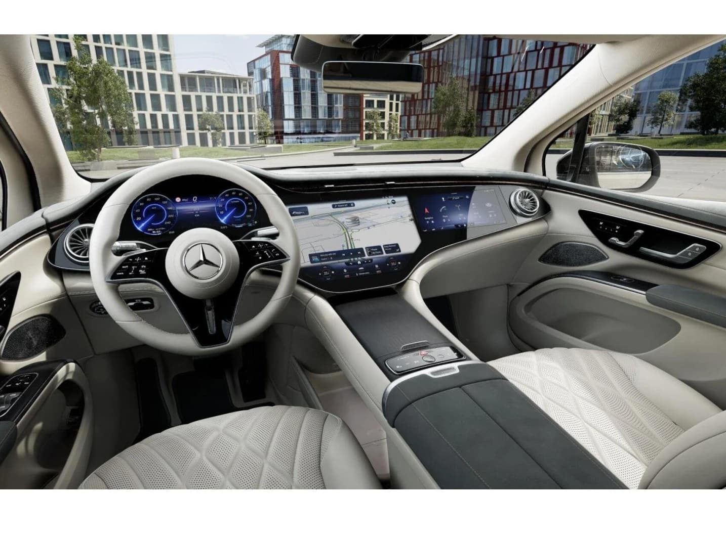 Mercedes-Benz EQS EQS 550 4MATIC SUV 2027 — side view