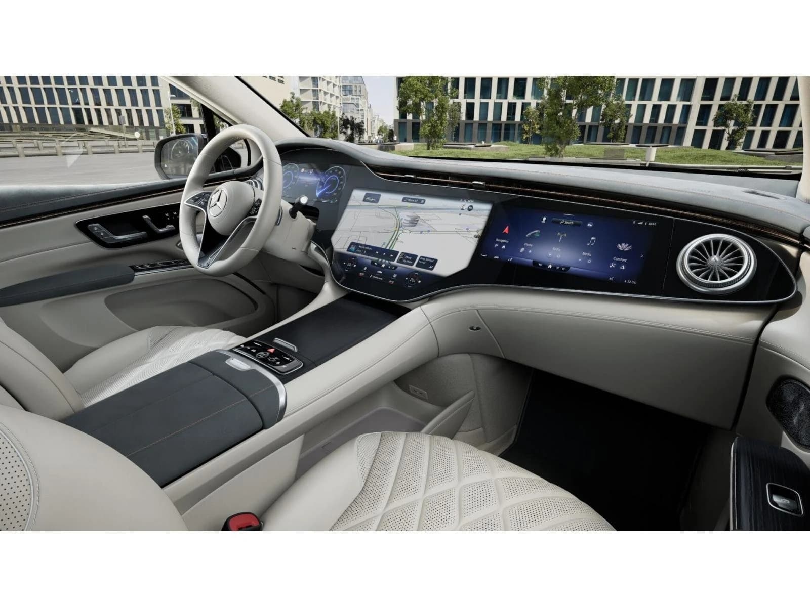 Mercedes-Benz EQS EQS 550 4MATIC SUV 2027 — side view