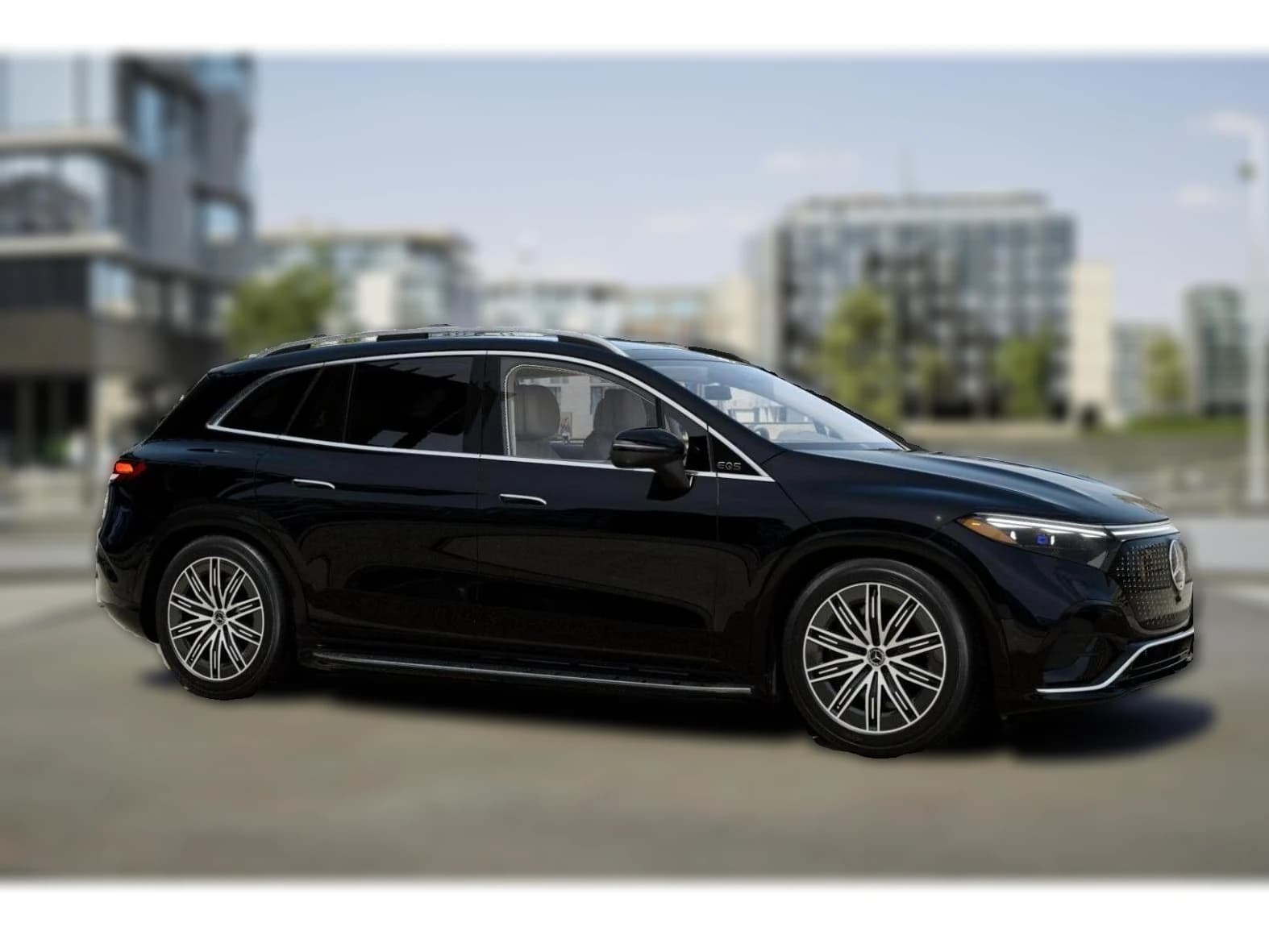 Mercedes-Benz EQS EQS 550 4MATIC SUV 2027 — side view