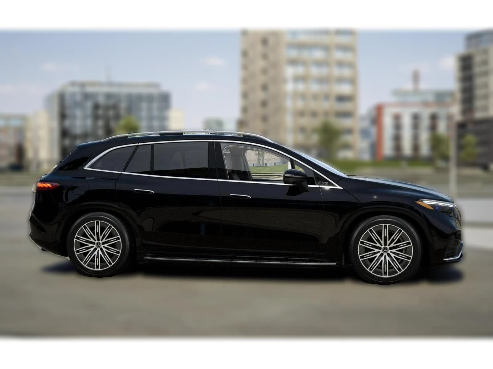 Mercedes-Benz EQS EQS 550 4MATIC SUV 2027 — side view