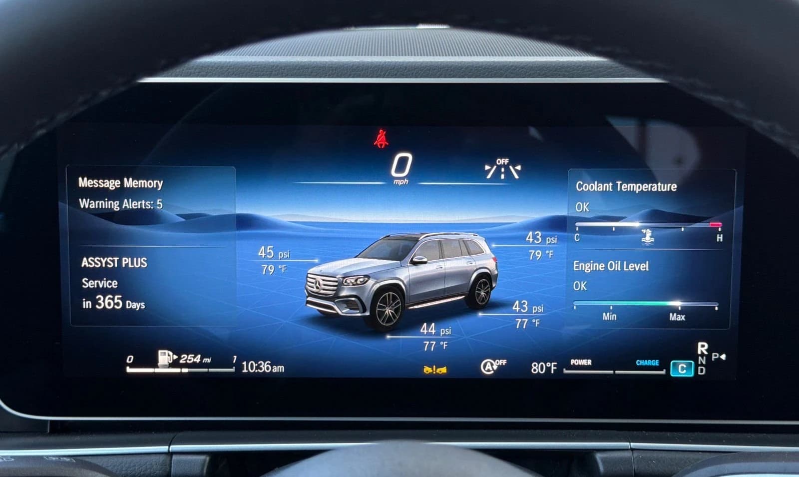 Mercedes-Benz GLS GLS 450 4MATIC SUV 2026 — side view