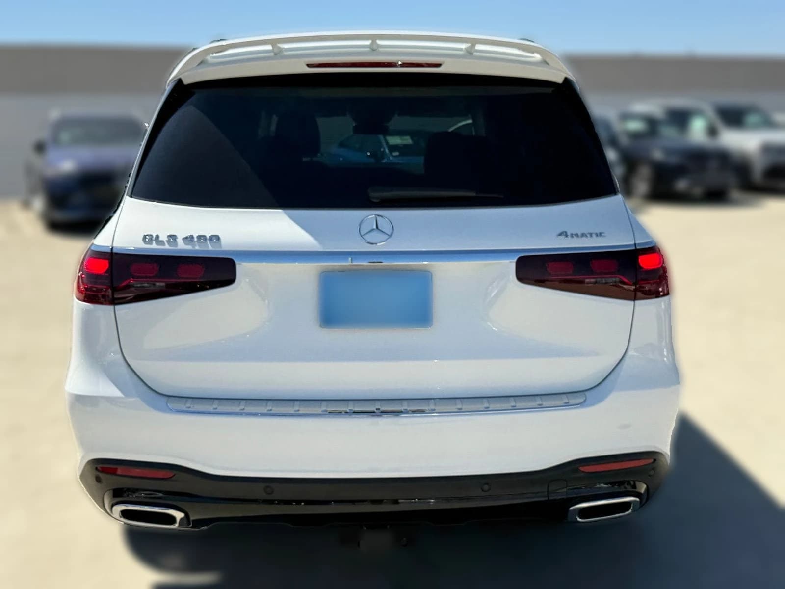 Mercedes-Benz GLS GLS 450 4MATIC SUV 2026 — side view