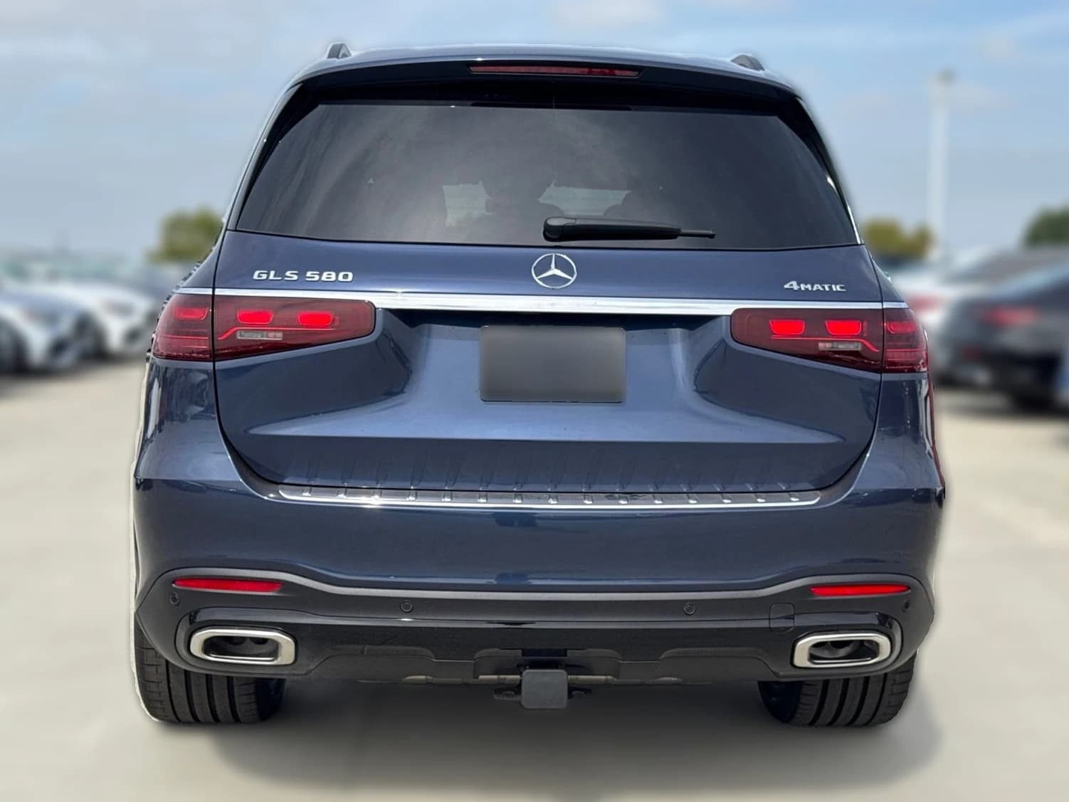 Mercedes-Benz GLS GLS 580 4MATIC SUV 2026 — side view