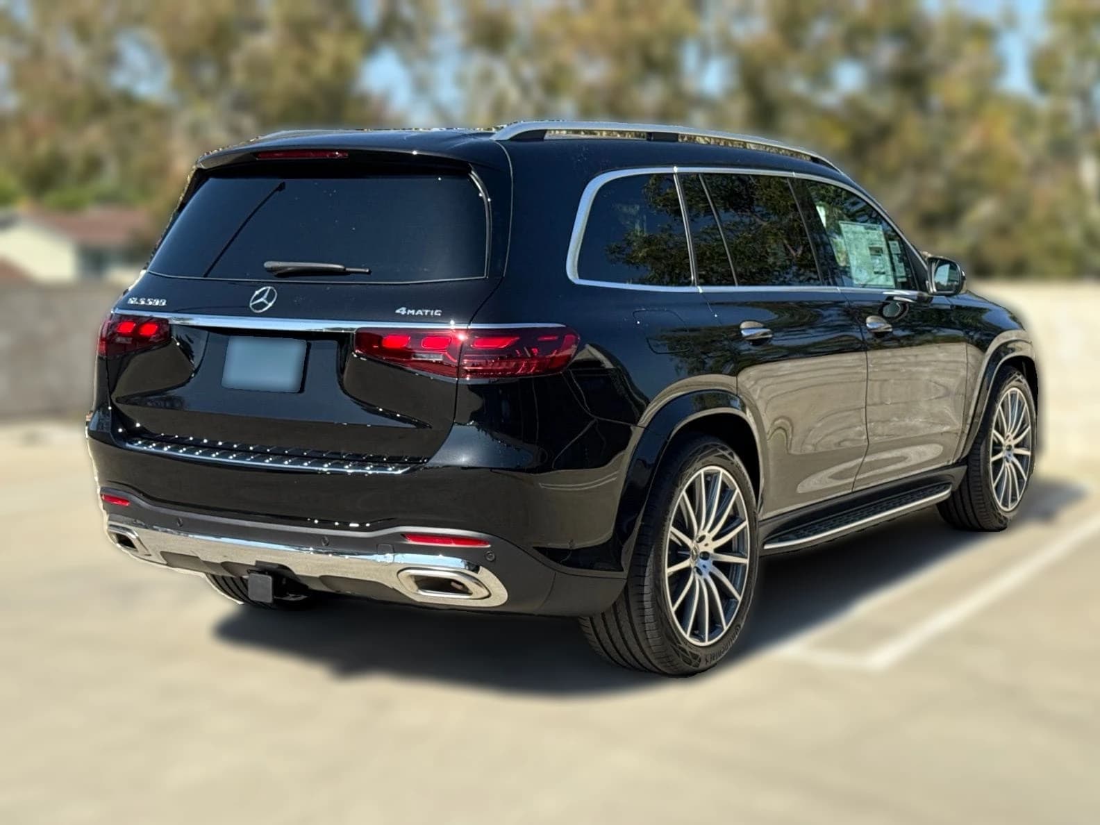 Mercedes-Benz GLS GLS 580 4MATIC SUV 2026 — side view
