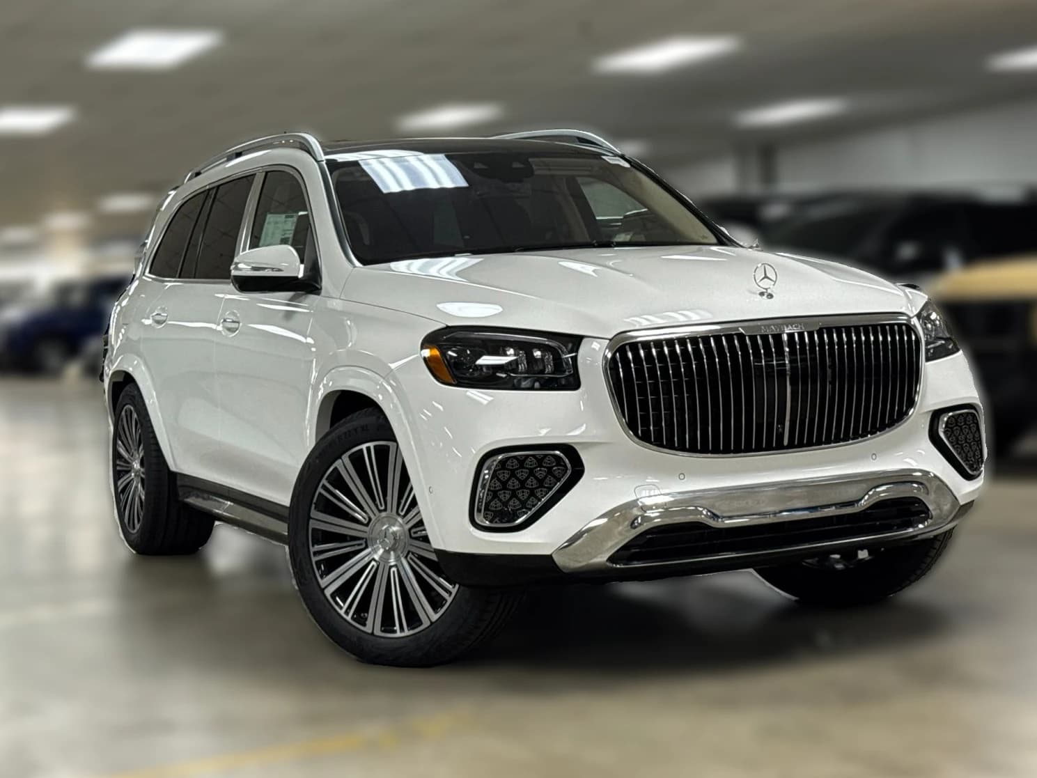 Mercedes-Benz GLS Maybach GLS 600 4MATIC SUV 2026 — side view