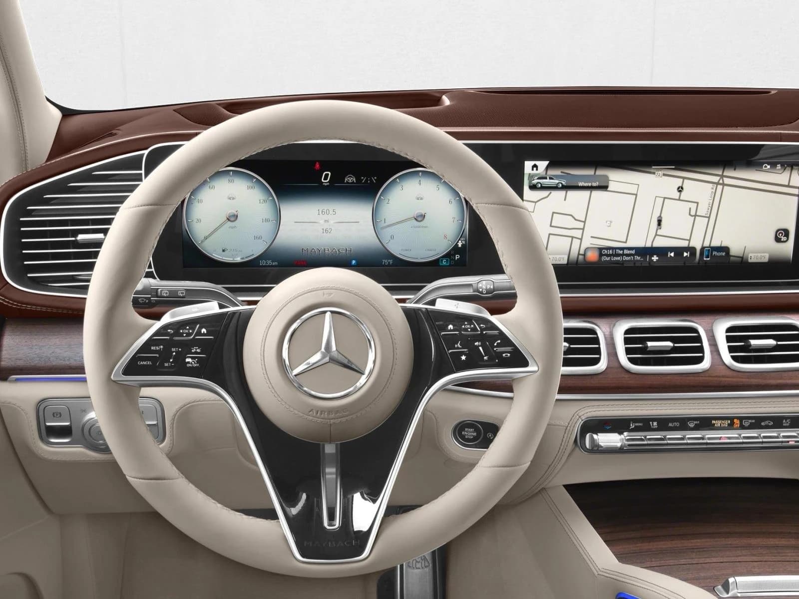 Mercedes-Benz GLS Maybach GLS 600 4MATIC SUV 2026 — side view