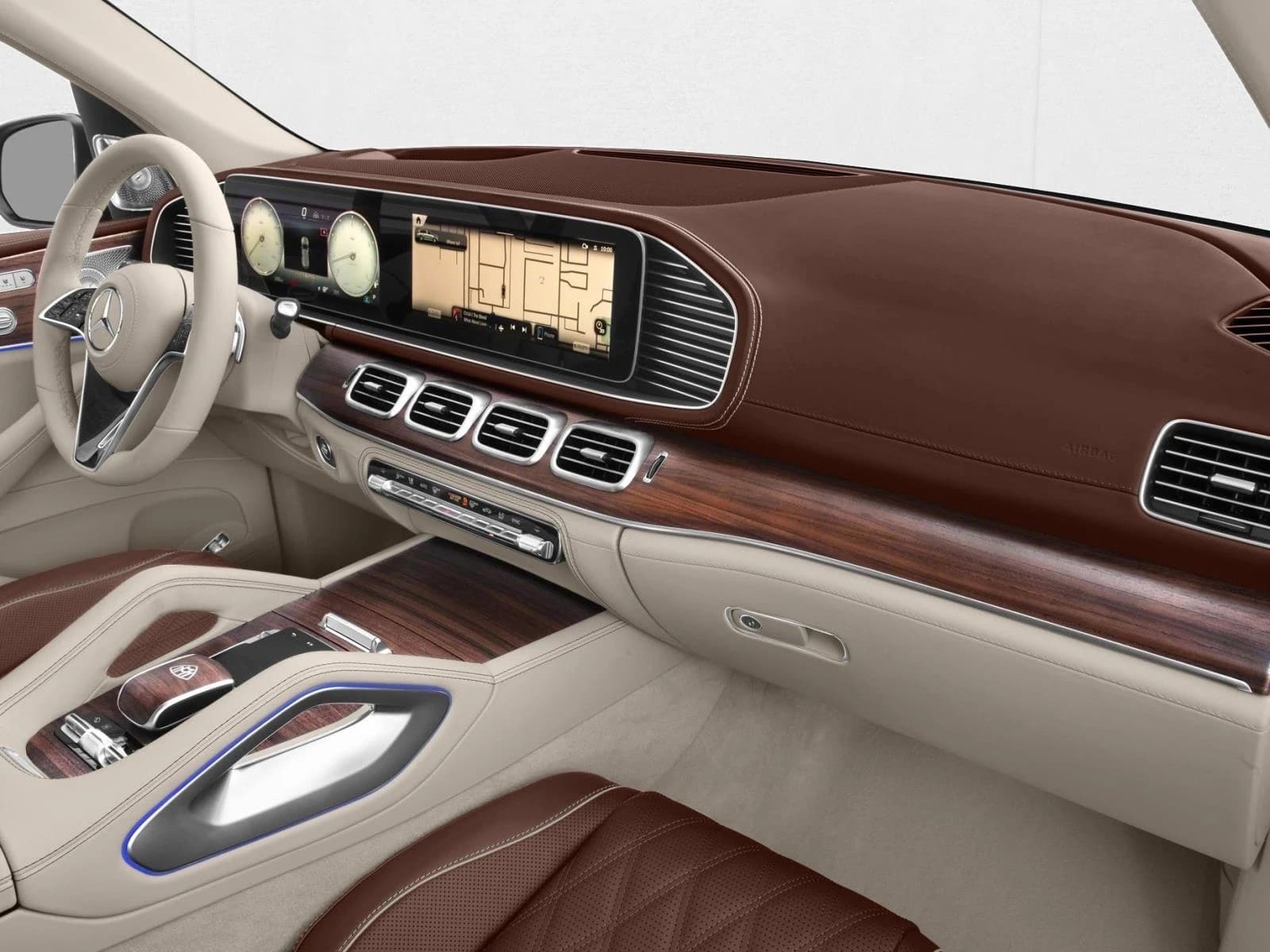 Mercedes-Benz GLS Maybach GLS 600 4MATIC SUV 2026 — side view