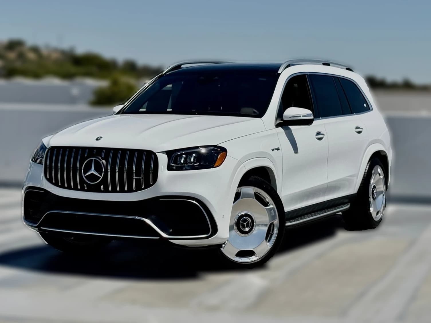 Mercedes-Benz GLS AMG GLS 63 4MATIC+ SUV 2026 — side view
