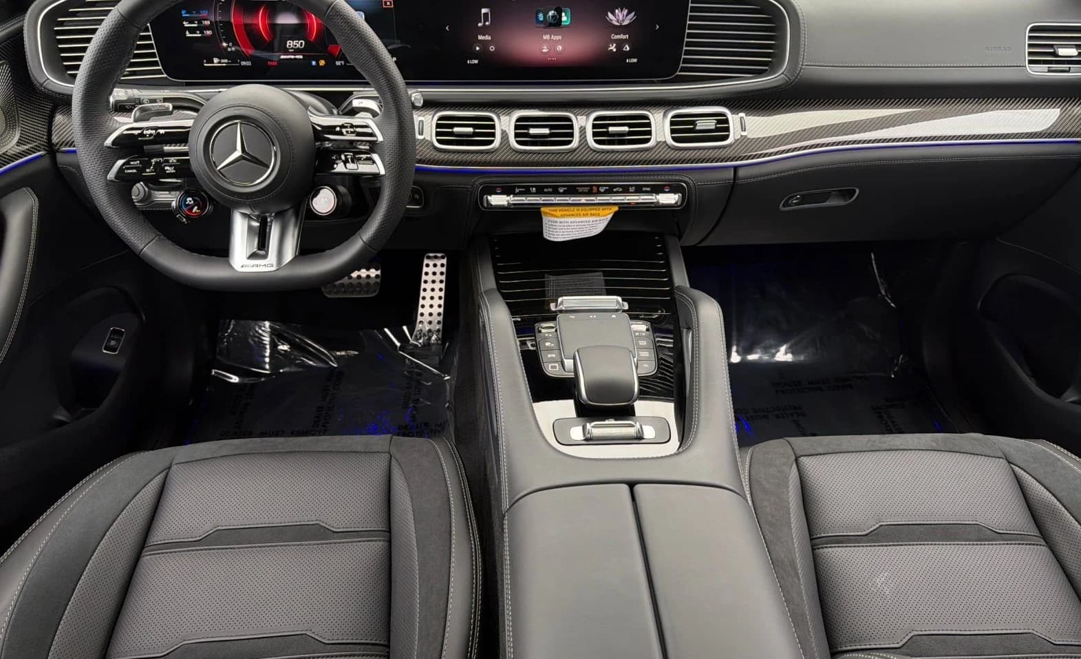 Mercedes-Benz GLS AMG GLS 63 4MATIC+ SUV 2026 — side view