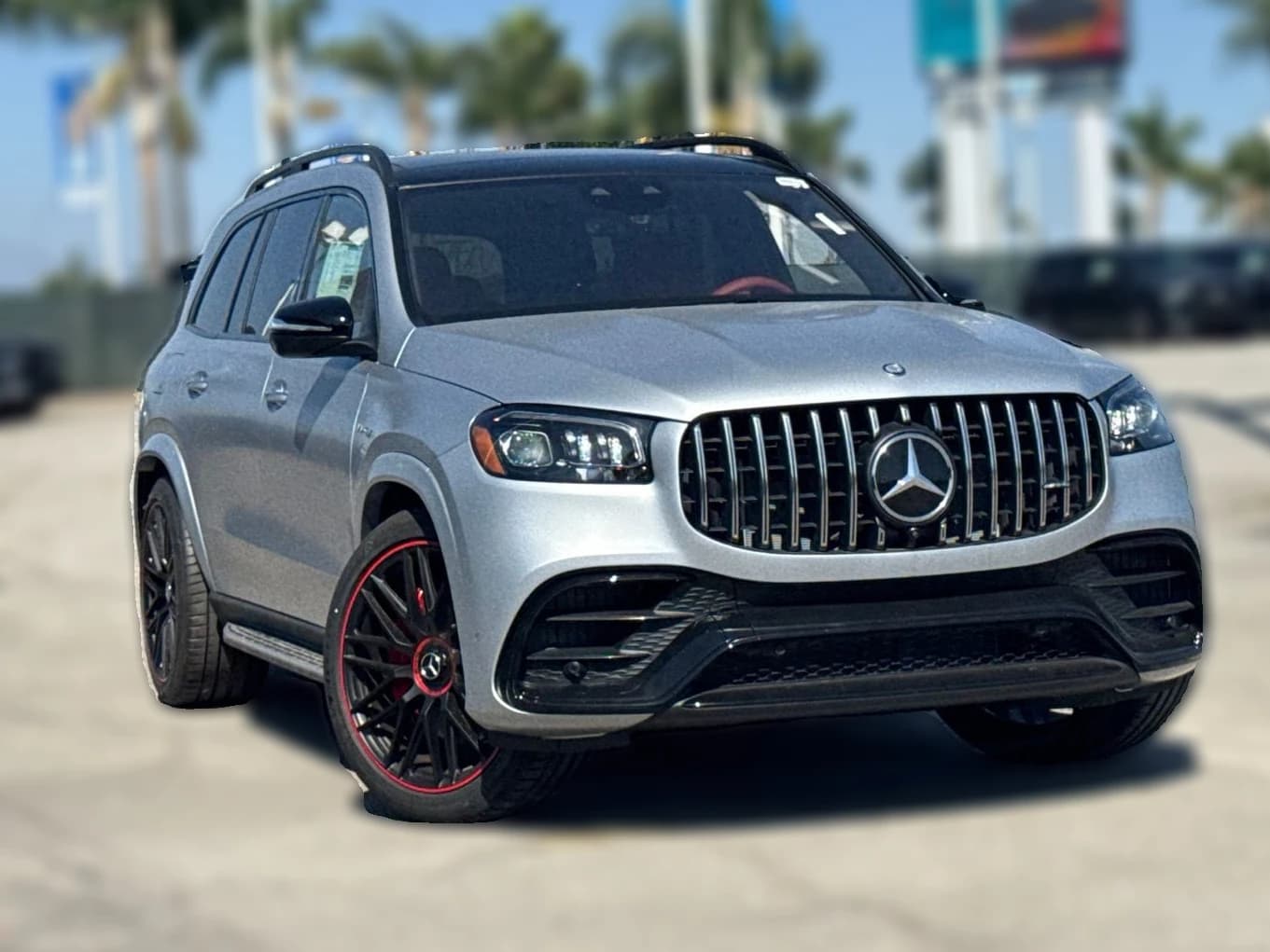 Mercedes-Benz GLS AMG GLS 63 4MATIC+ SUV 2026 — side view