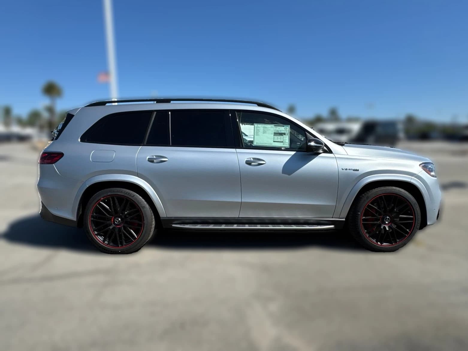 Mercedes-Benz GLS AMG GLS 63 4MATIC+ SUV 2026 — side view